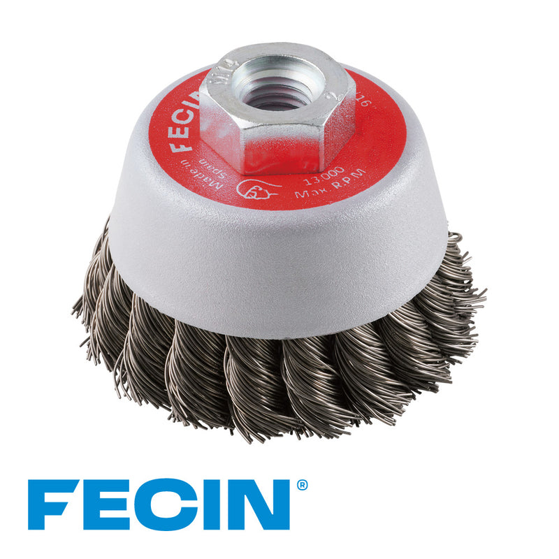 Brosse acier torsadée – box (sans anneau)
