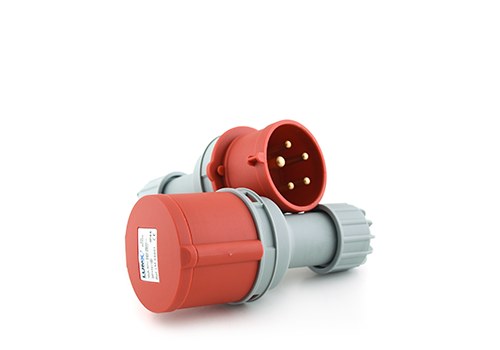 Fiche et coupleur CEE 400 V 5 pôles