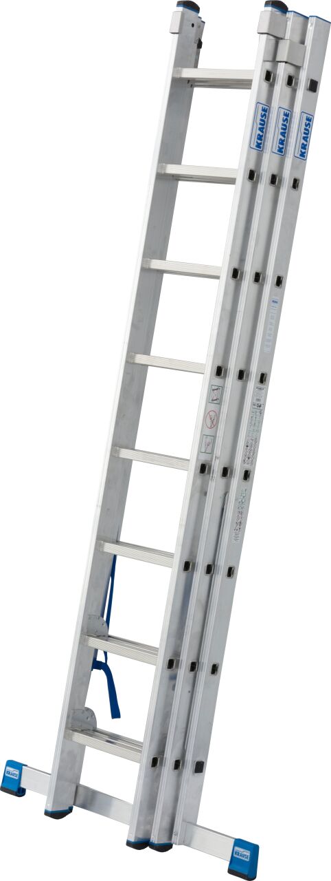 Stabilo échelle multi-usages à échelons, 3 plans, utilisable dans les escaliers