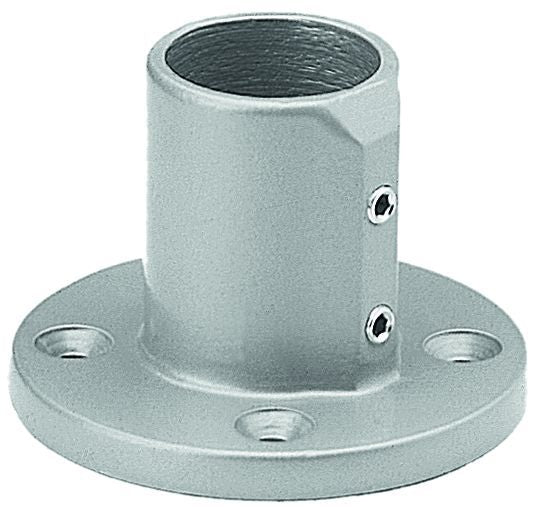 Krause support au sol, à visser, inox V2A, Ø 40 mm