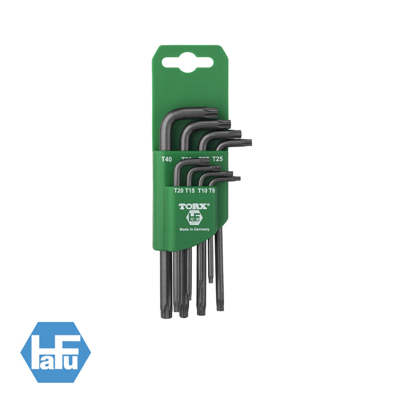 Clés mâles TORX R - TR9-TR40, 8 clés