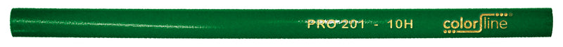 Crayon de maçon PRO 201 - laqué vert, 30 cm - par pc