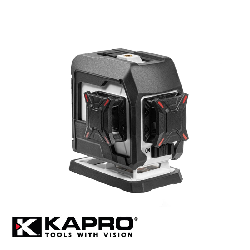 NUCLEO - Laser 3D vert, laser croix 360°, 1H & 2V - rechargeable