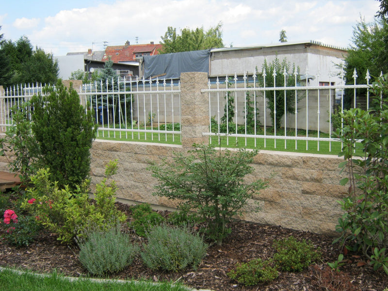 Kompantik classique piliers 20x20x14 cm anthracite