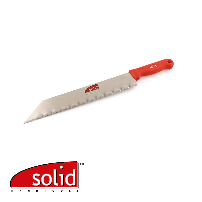 Couteau d'isolation – laine de roche – avec manche en PVC