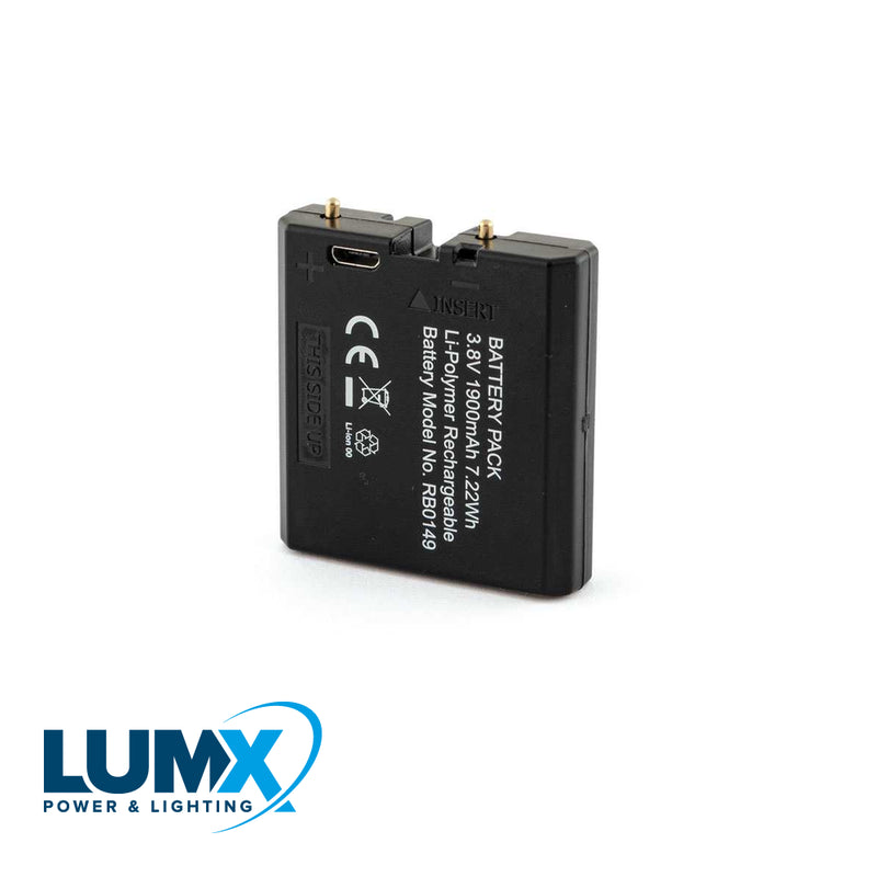 Batterie rechargeable 3,8V 1900mAh Li-Ion Polymer pour LM 12600