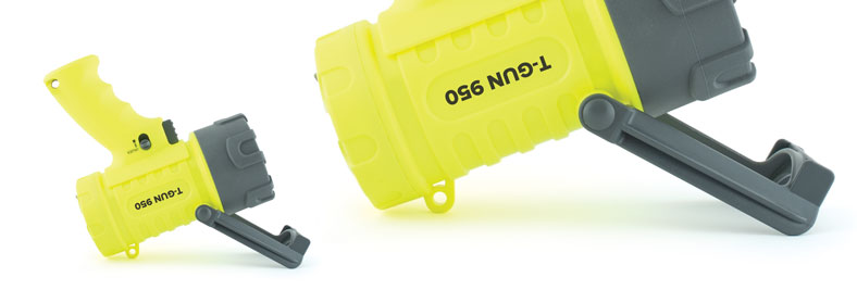 LED T-GUN 950 spot light / rechargeable / IP67