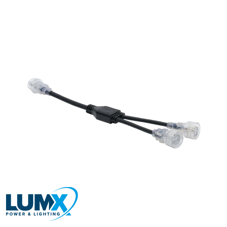 Y-Connecteur pour bande LED High Power L=16mm