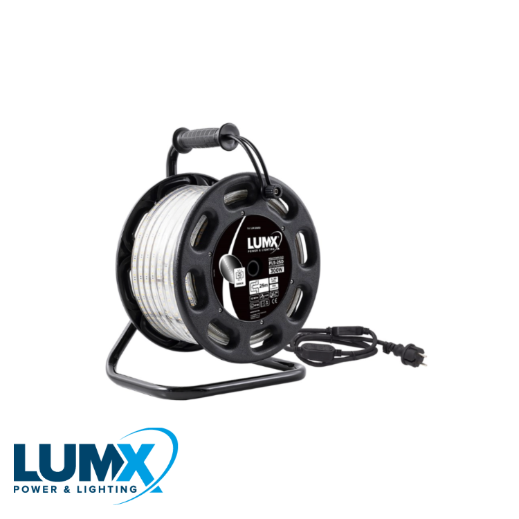 Bande LED High Power DUO sur enrouleur 25 m - 2x180led/m - L=16mm