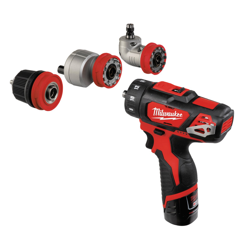 M12™ Perceuse visseuse 5 en 1 avec mandrins amovibles – M12 BDDX