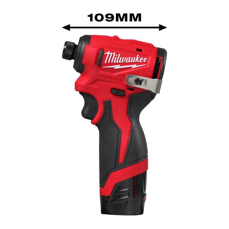 M12 Visseuse à choc compacte brushless – M12 BLIDRC