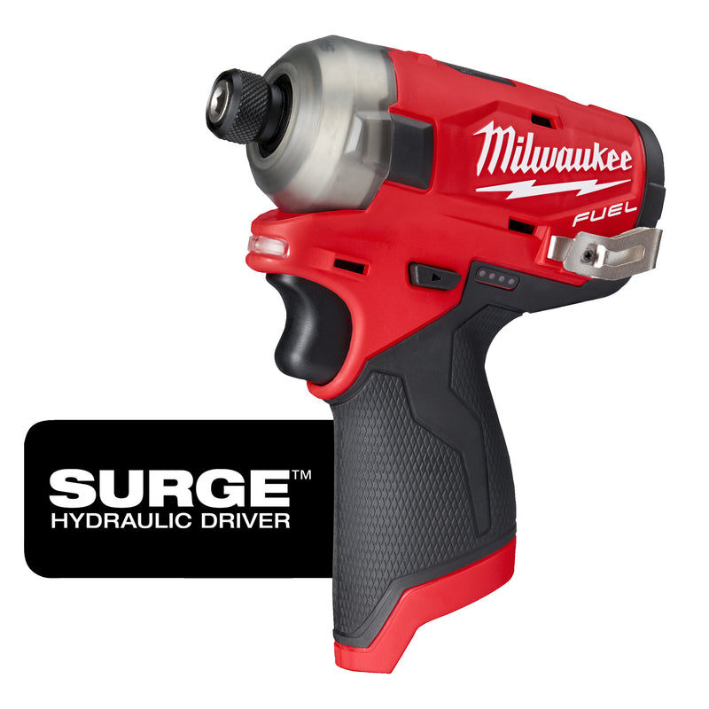 M12 FUEL™ SURGE™ Visseuse à chocs hydraulique silencieuse Hex ¼″ – M12 FQID