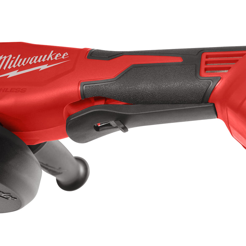 M18 FUEL™ Meuleuse d'angle 115 MM avec gâchette ˝Homme mort˝ – M18 BLSAG115XPD