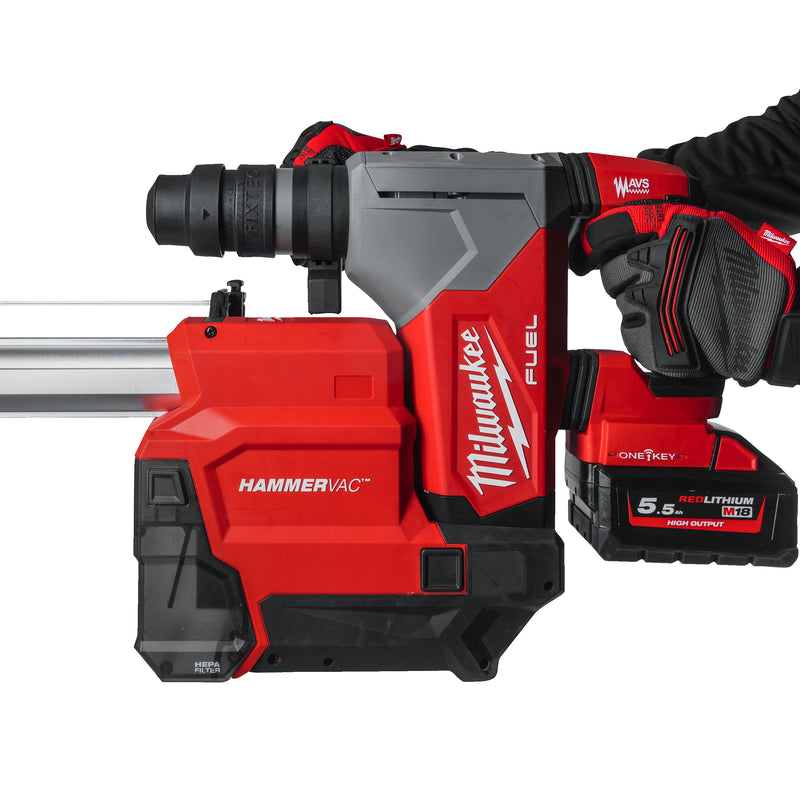 M18 FUEL™ Système d'aspiration pour perforateur SDS + avec AUTOPULSE™ – M18 FPDDEXL
