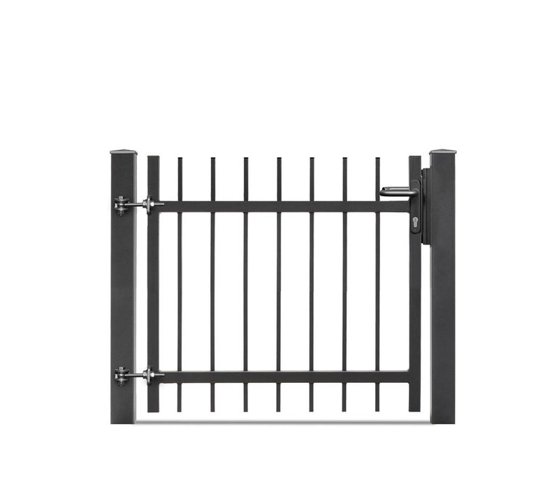 Portail battant Residenzen select BRIENZ+ 1 vantail – DB 703 gris foncé