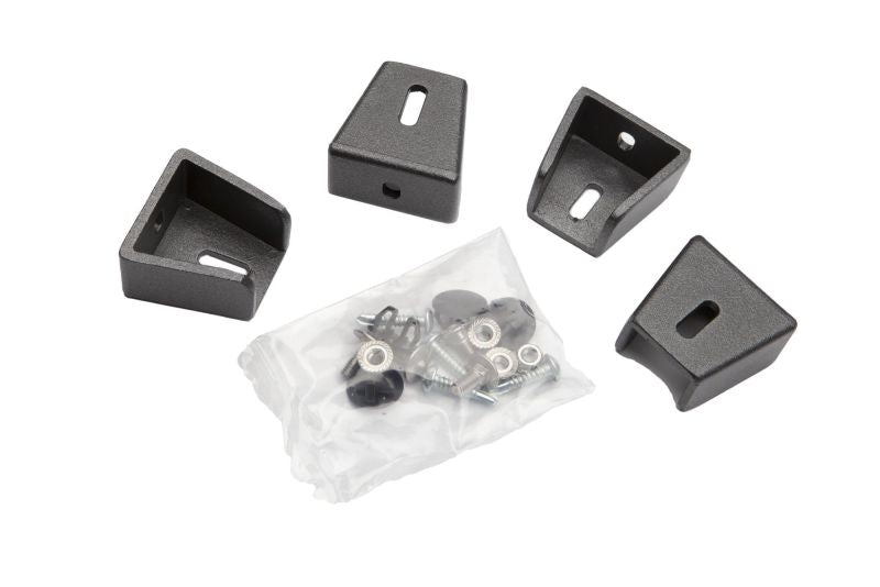 Kit d'éléments de montage pour clôture Residenzen select+ 4 – DB 703 gris foncé