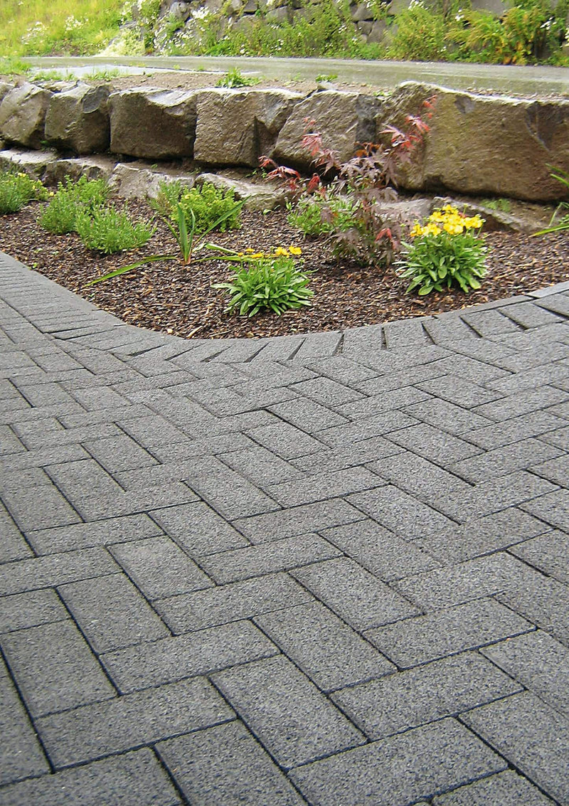 Pave rectangulaire 10/20/6 cm (+10/10/6) anthracite