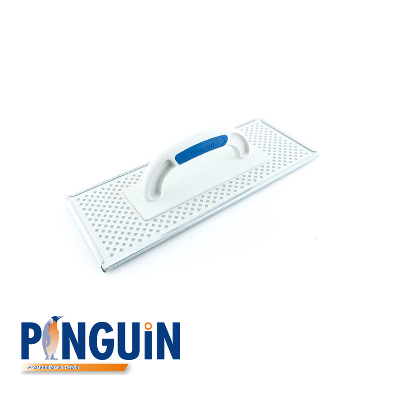 Plâtoir plastique avec rape métallique pour STYROFOAM - 380 x 160 mm