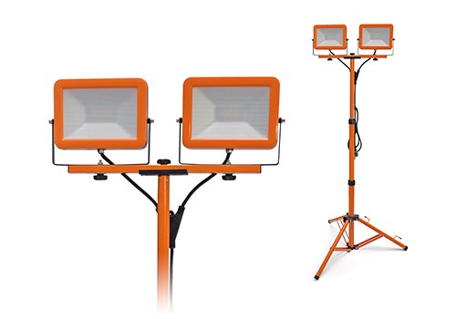 Projecteur LED sur trépied FT-60 2 x 30 W