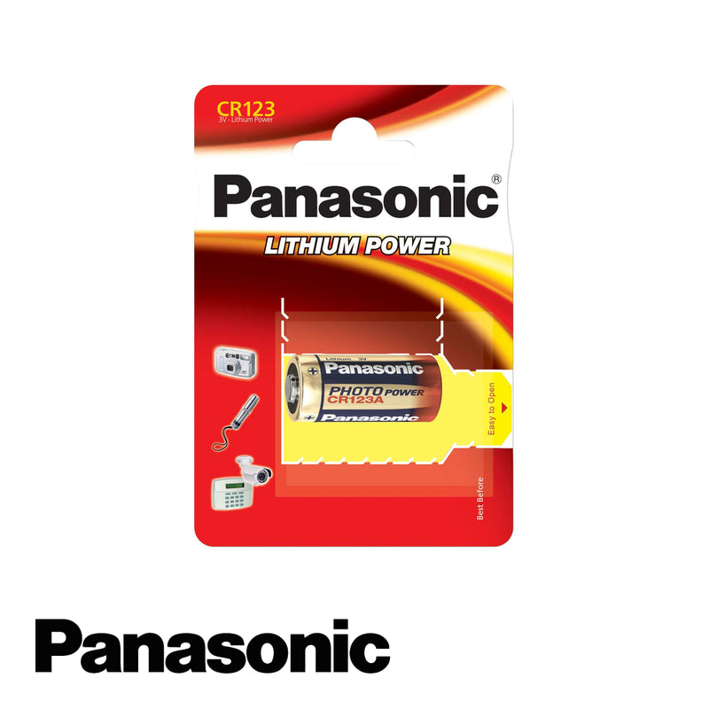 Panasonic Lithium Power 1 pcs - 3 V - CR-123