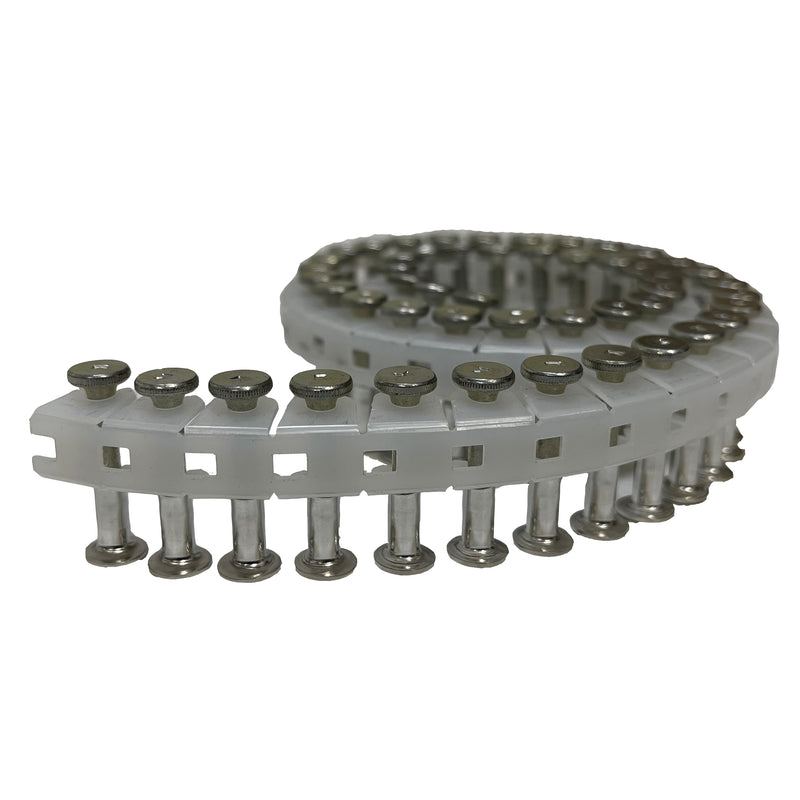 Clous boulon a tete sur rouleaux pour beton 3,4 x 22 mm 1000 st/pak (HN120)