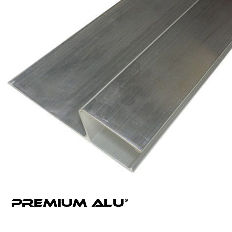 Règle alu H-profile 1,5 mm
