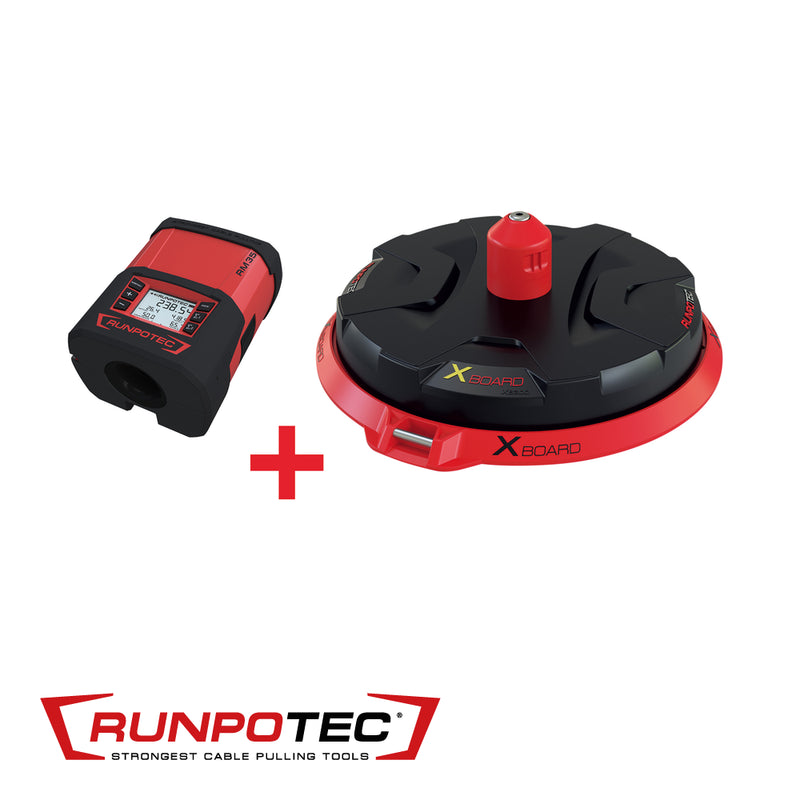 SET PROMO : RUNPOMETER RM35 + XB 300 : appareil de mesure de la longueur du câble + X-board