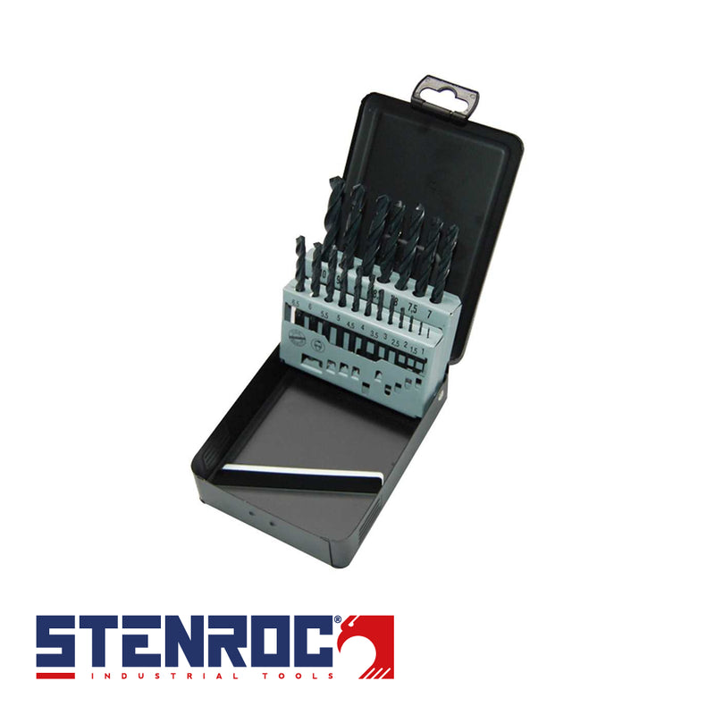 HSS DIN 338 - 19 pcs. 10x0,5 Set Metalbox