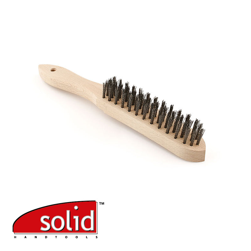 Brosse métallique – 4 rangées