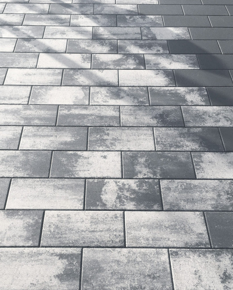 Trendline- pflaster 60X20X8 anthracite-blanc-nuance