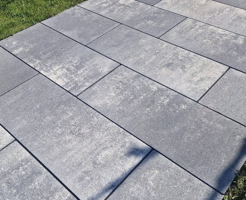 Trendlin dalle sans chanfrein 60X30X5 anthracite- blanc nuance