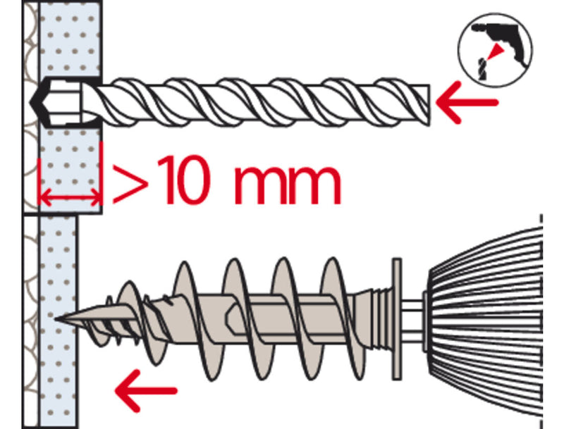 Fixation dans isolant 50MM fid ii - 50/BTE