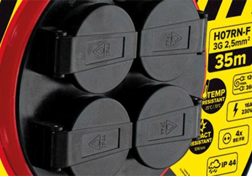 Enrouleur de câble XT Pro Heavy Duty 35 m