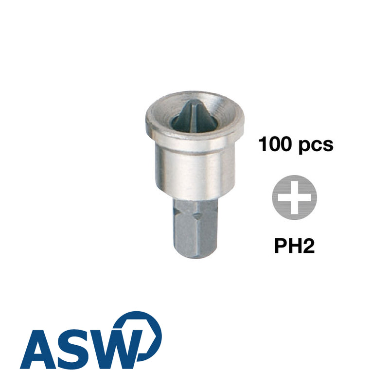 1020017418 - PH2 Embout de sécurité-25 mm avec entretoise pour cloison sèche -