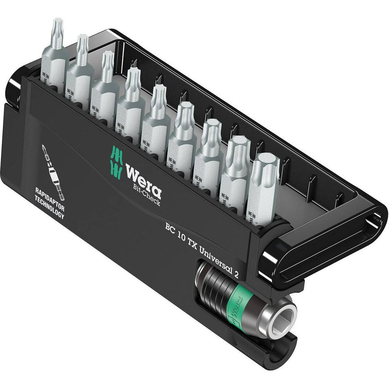 Wera jeux d'embouts torx rapidaptor