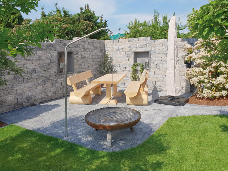 XL mur rustique couverture supplement 50x30x14 cm korall