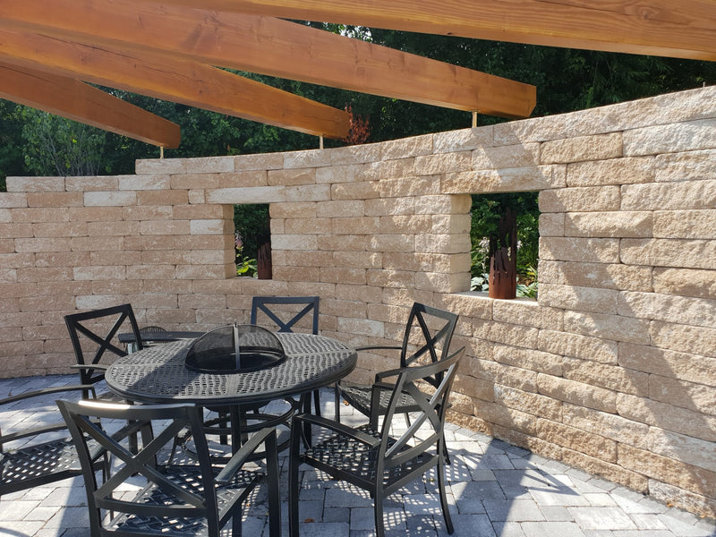 XL mur classique mur mixte anthracite nuance