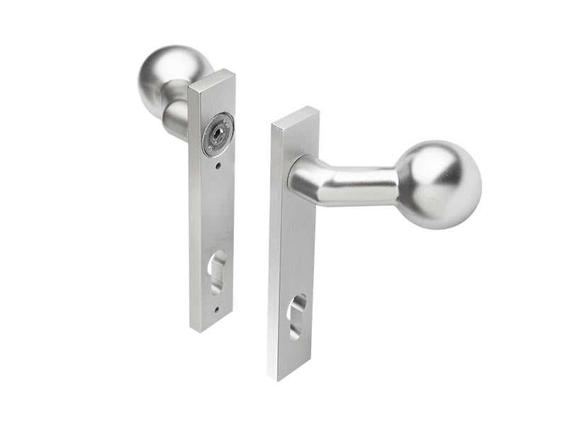 Garniture sur plaque bouton fixe / bouton fixe