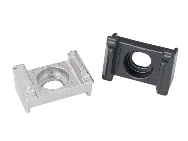 Collier double âme aluminium