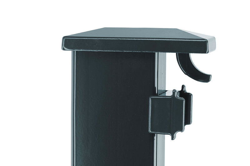 Poteau d'angle Q aluminium type XAA