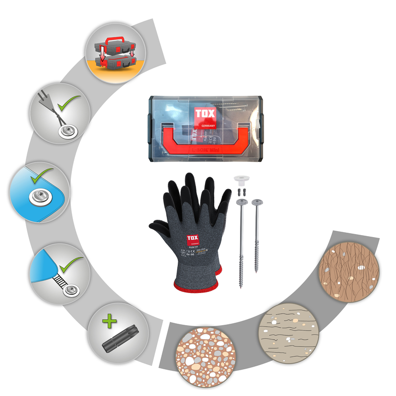 TOX L-Boxx Mini Set de camping (39 pc)