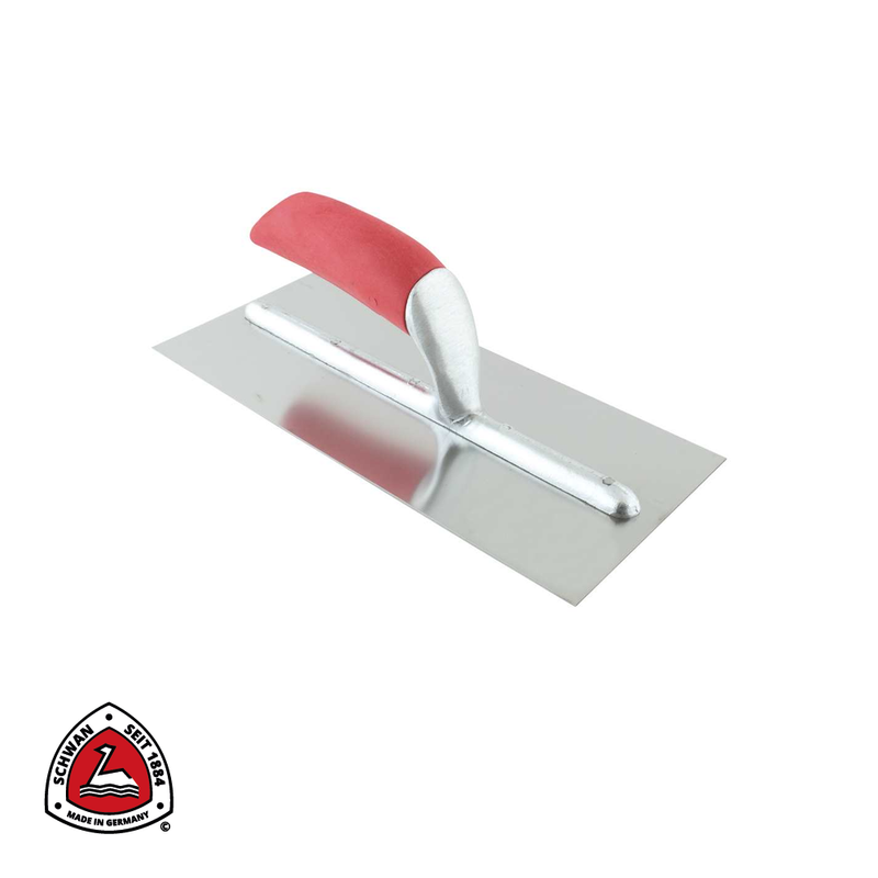 Plâtresse INOX, manche SOFT GRIP - 270 x 115 x 0,7 mm