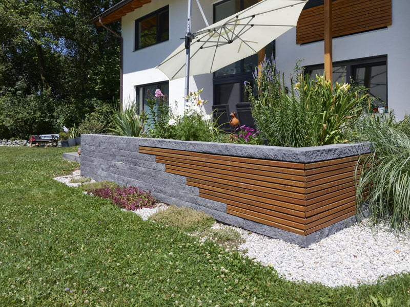 Cubaro bloc final 67,5/22,5/10 cm anthracite
