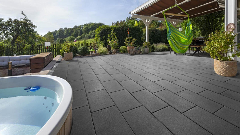 Dalles pheos 60/40/5 cm anthracite plus