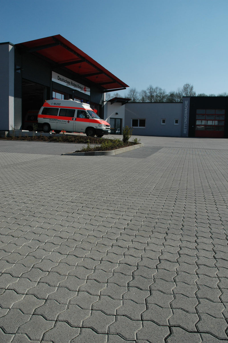 Pavee uni coloc 10 cm gris