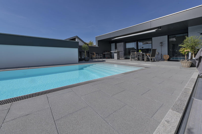 Zena 80/80/5 cm granit gris