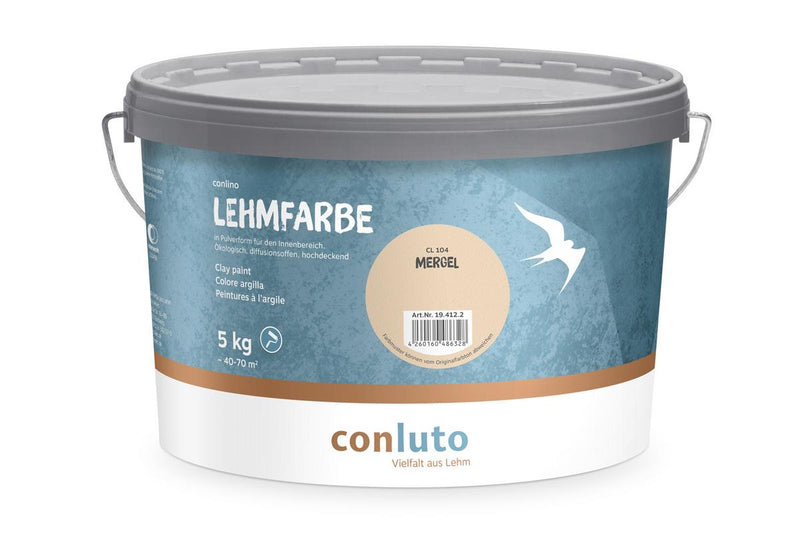 Peinture a l'argile cl 104 couleur chinee 5KG seau