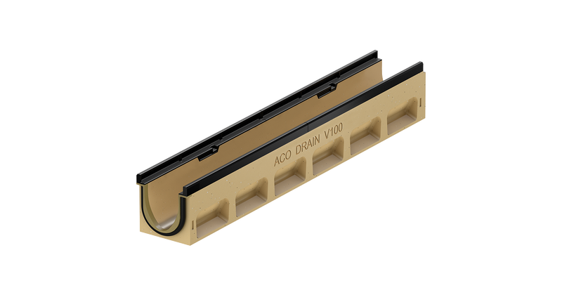 Multiline seal V 100 caniveau avec pente n° 1