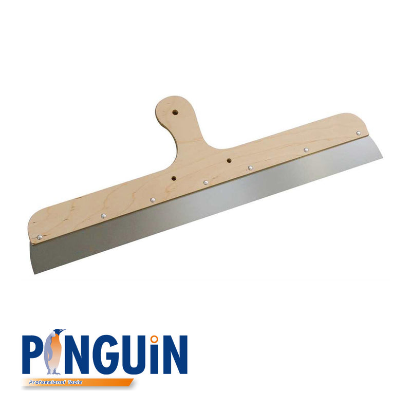 Couteau à enduire manche en bois – lame inoxydable de 0,7 mm