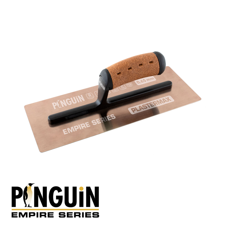 PINGUIN Empire PLASTERMAX plâtresse – acier inox chromé – poignée liège